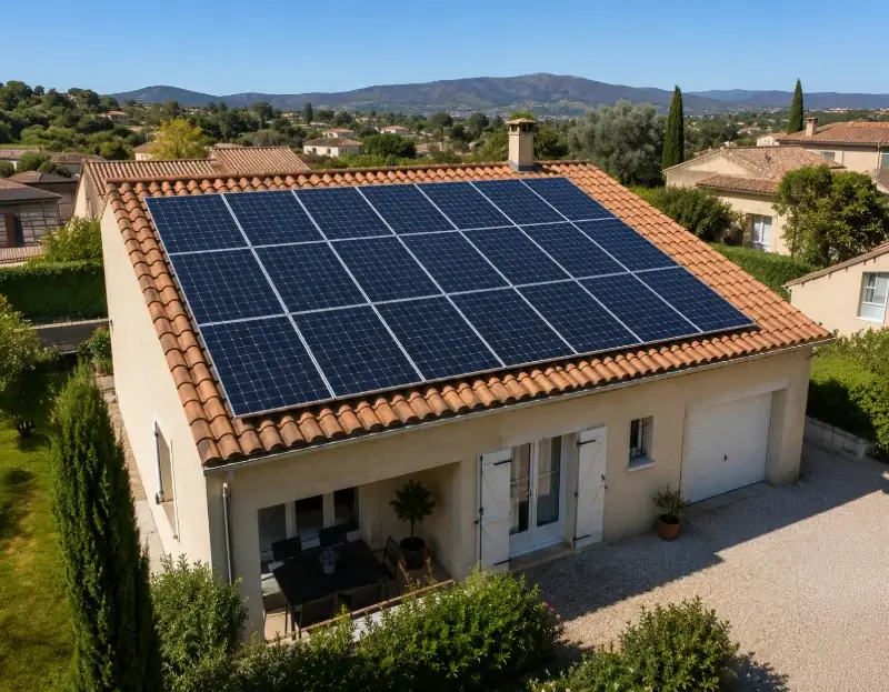 Prime à l'autoconsommation panneaux solaires Le Vignau — aide financière de l'État